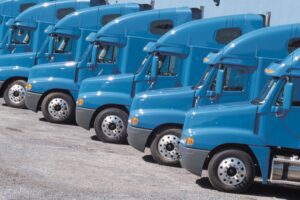 blue trucks